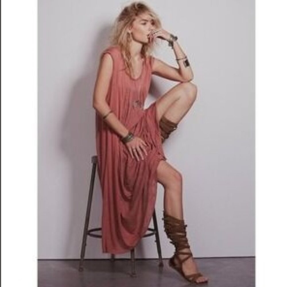 Free People Beach Maxi Tank Dress Size XS